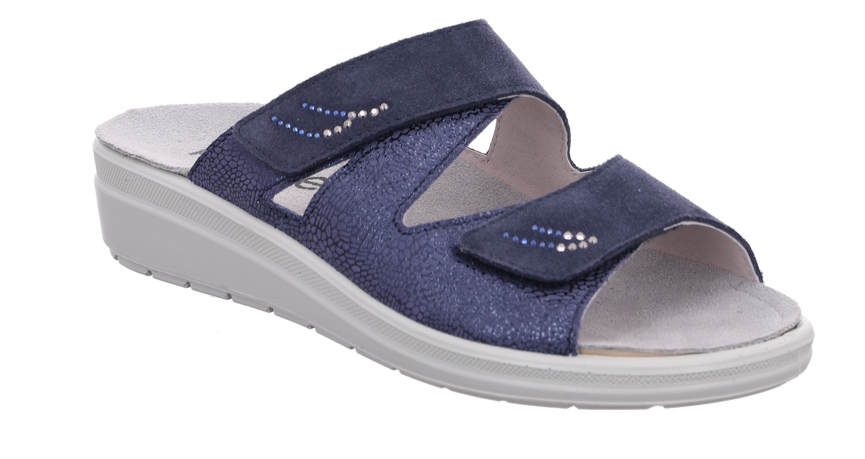 Blå Velcro Slippers fra Rohde – Komfort til Hjemmet