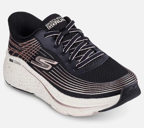 Skechers Max Cushioning Slip-Ins – Komfortable Sko i Sort