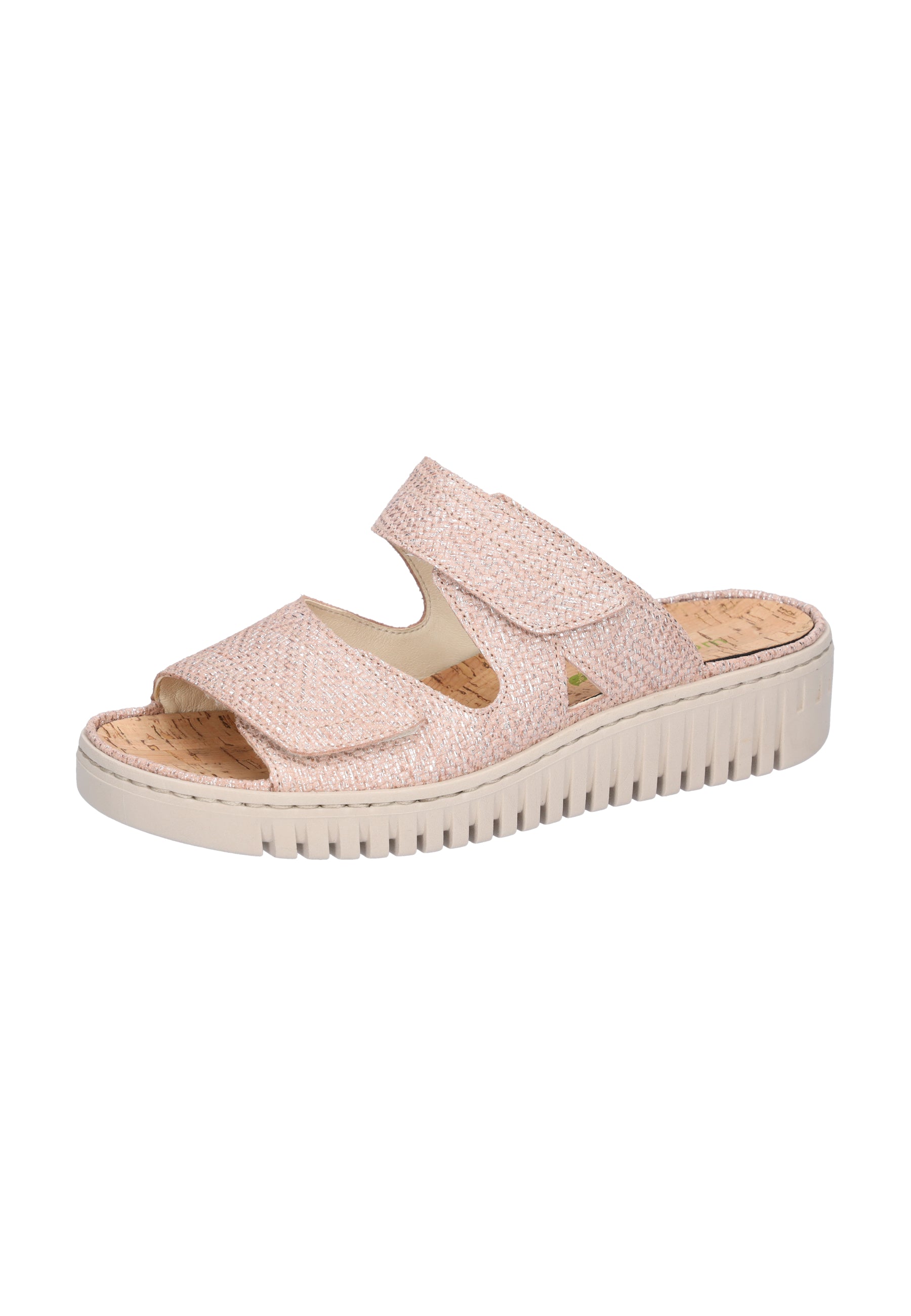 Waldläufer Sandal i Rosa Sølv – Komfortabel Sommerstil
