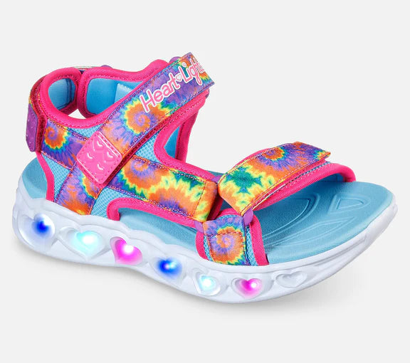 Skechers Børnesandal i Pink Multifarvet - Supertilbud!
