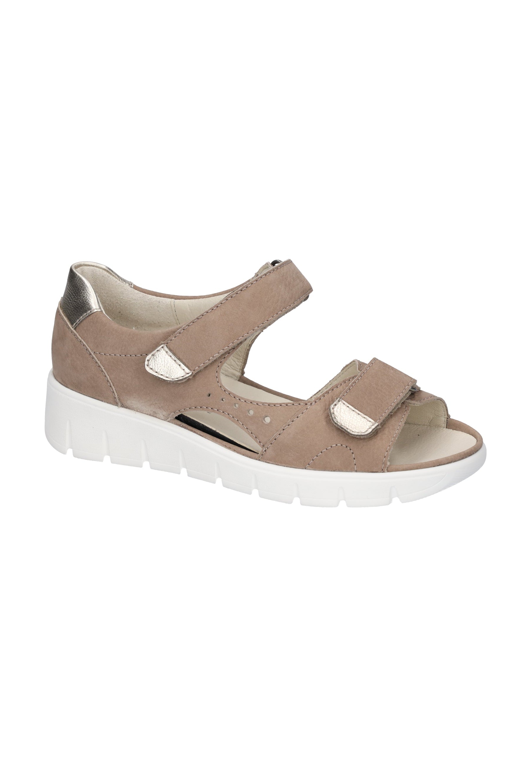 Bred Sandal Med Hælkappe - Kvalitet til Fantastisk Pris!