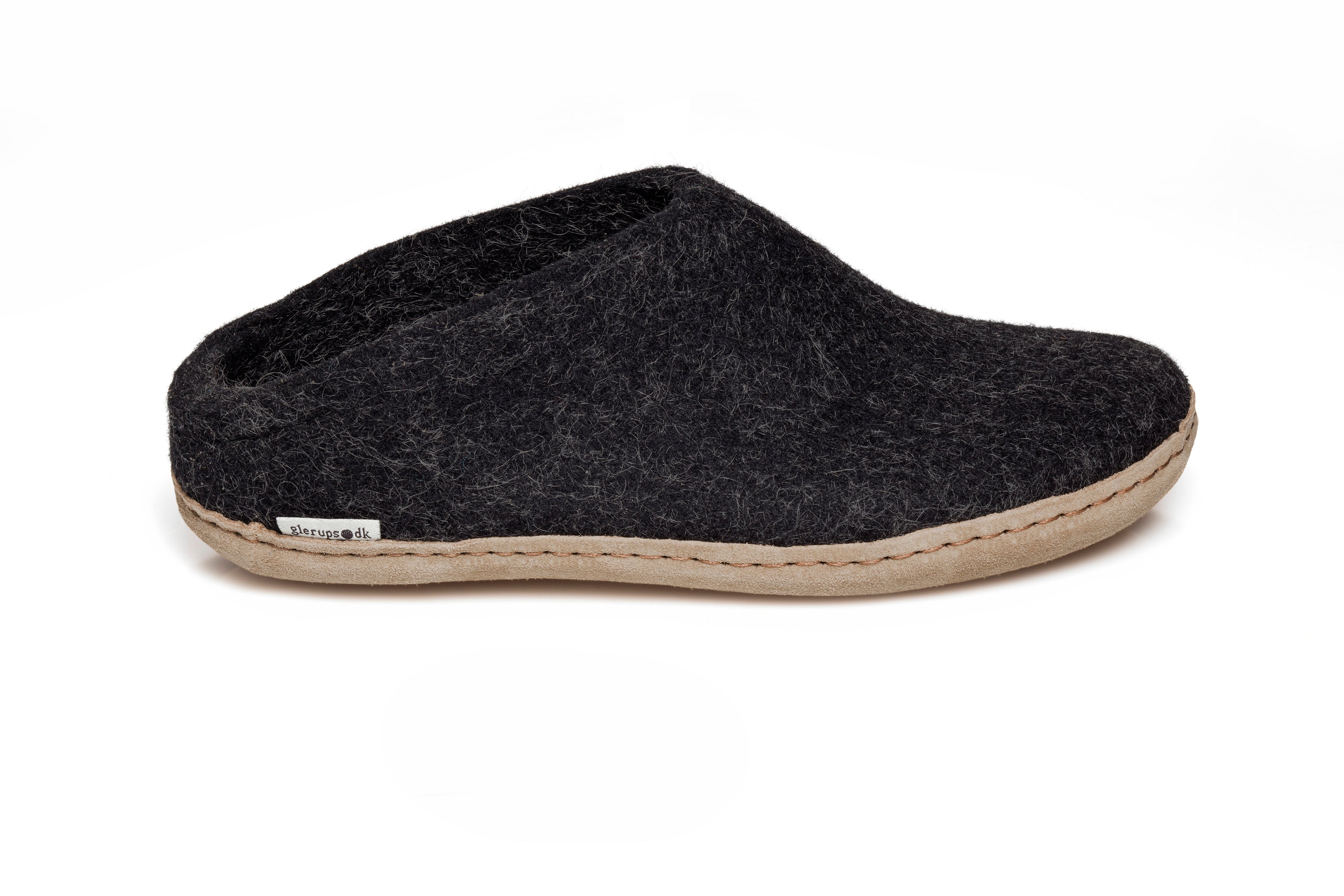 Glerups Koksgrå Slip-On Hjemmesko – Komfort til Dit Hjem