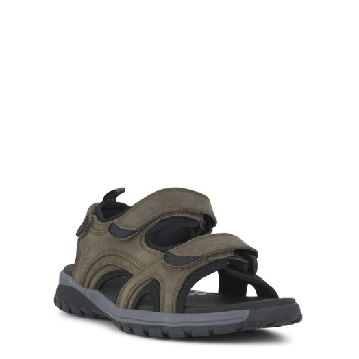 Camino Herresandaler i olivengrøn - Fantastisk tilbud!