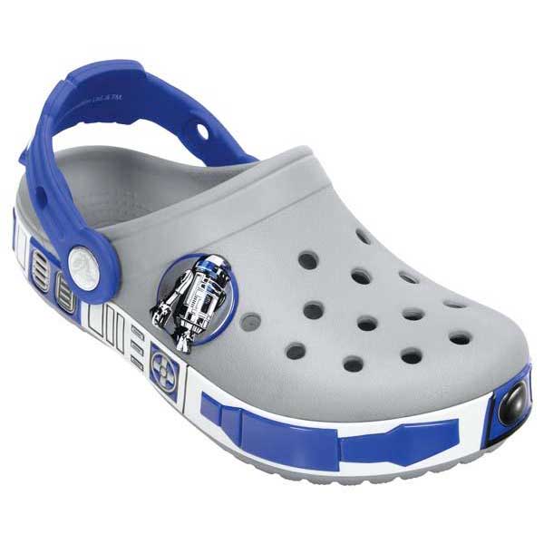 Star Wars Crocs til børn – Grå og blå, et must-have!