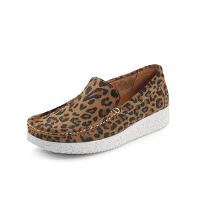 Natur Footwear Elin Leopard Hytte Sko - Komfortabel Stil