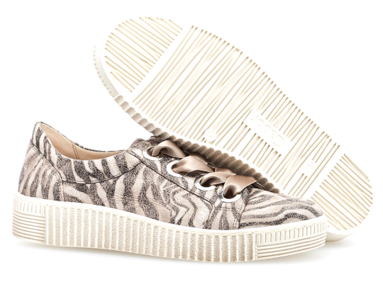 Antikrosa Dyreprint Sneakers fra Gabor – Kvalitet og Stil