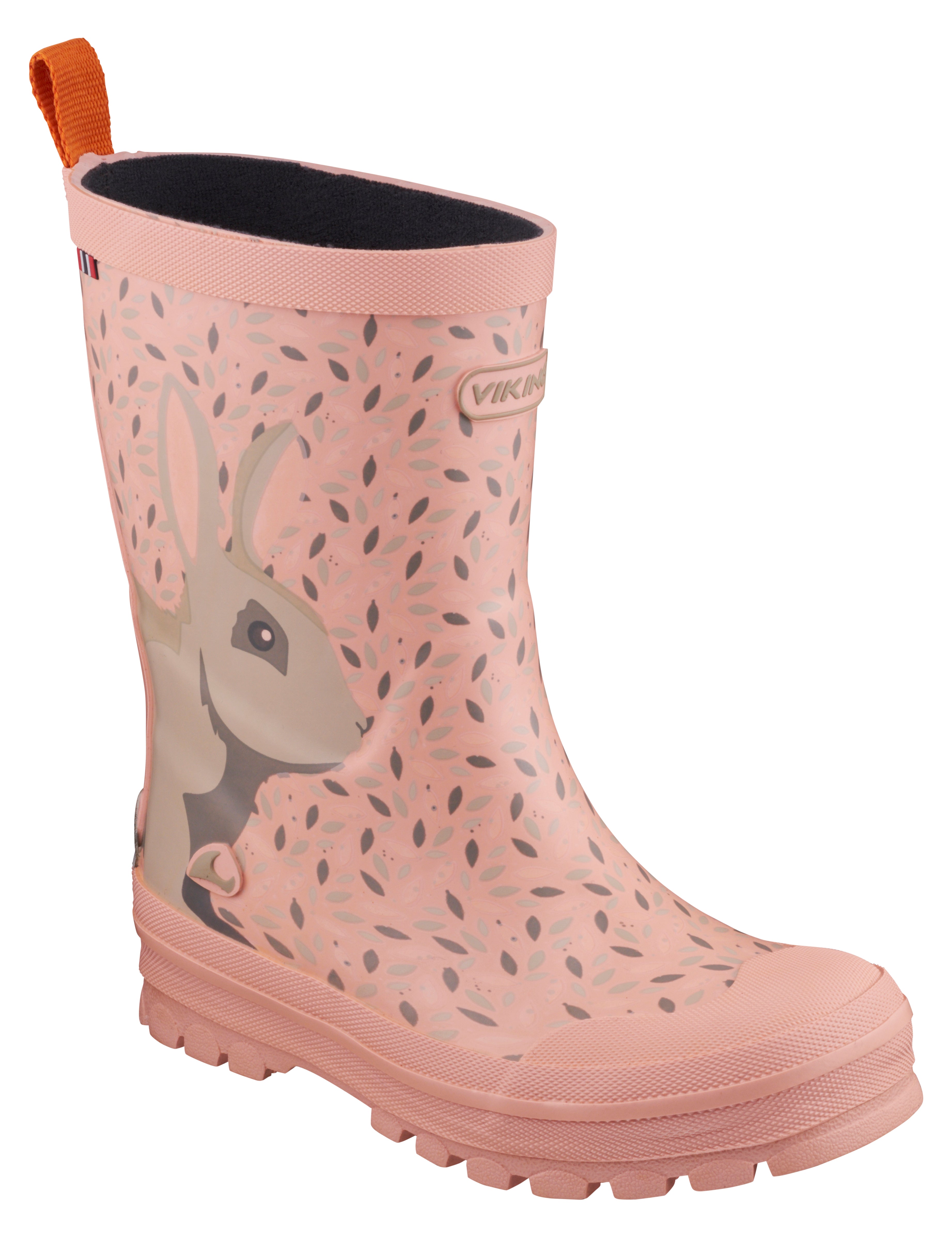 Jolly Big Rabbit Gummistøvle i Pink Multi til Børn