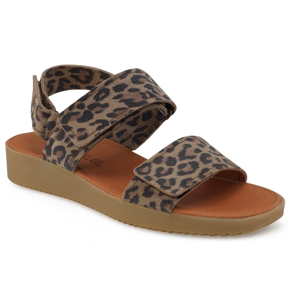 Populær leopard sandaler fra Nature Footwear