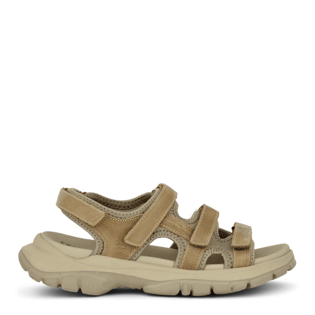 Kiruna Sandal i Taupe – Komfortabel hverdagssandal til dig