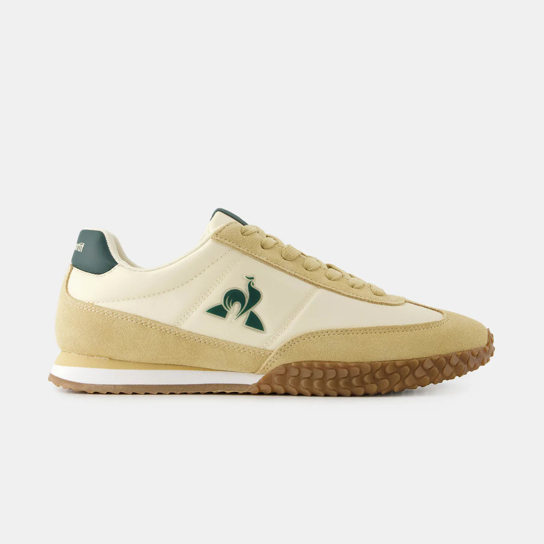 Sporty Veloce Sneakers i Sand Grøn fra Le Coq Sportif