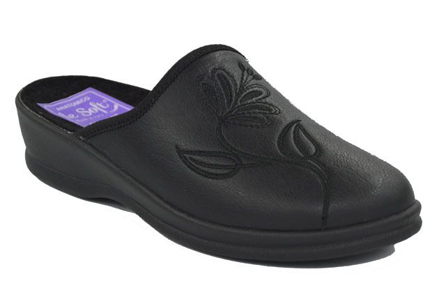 Elegant Le Soft Hjemmesko med Blomst - Komfort i Hjemmet