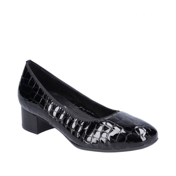 Elegant Rieker Lakpumps til Damer - Komfort og Stil!