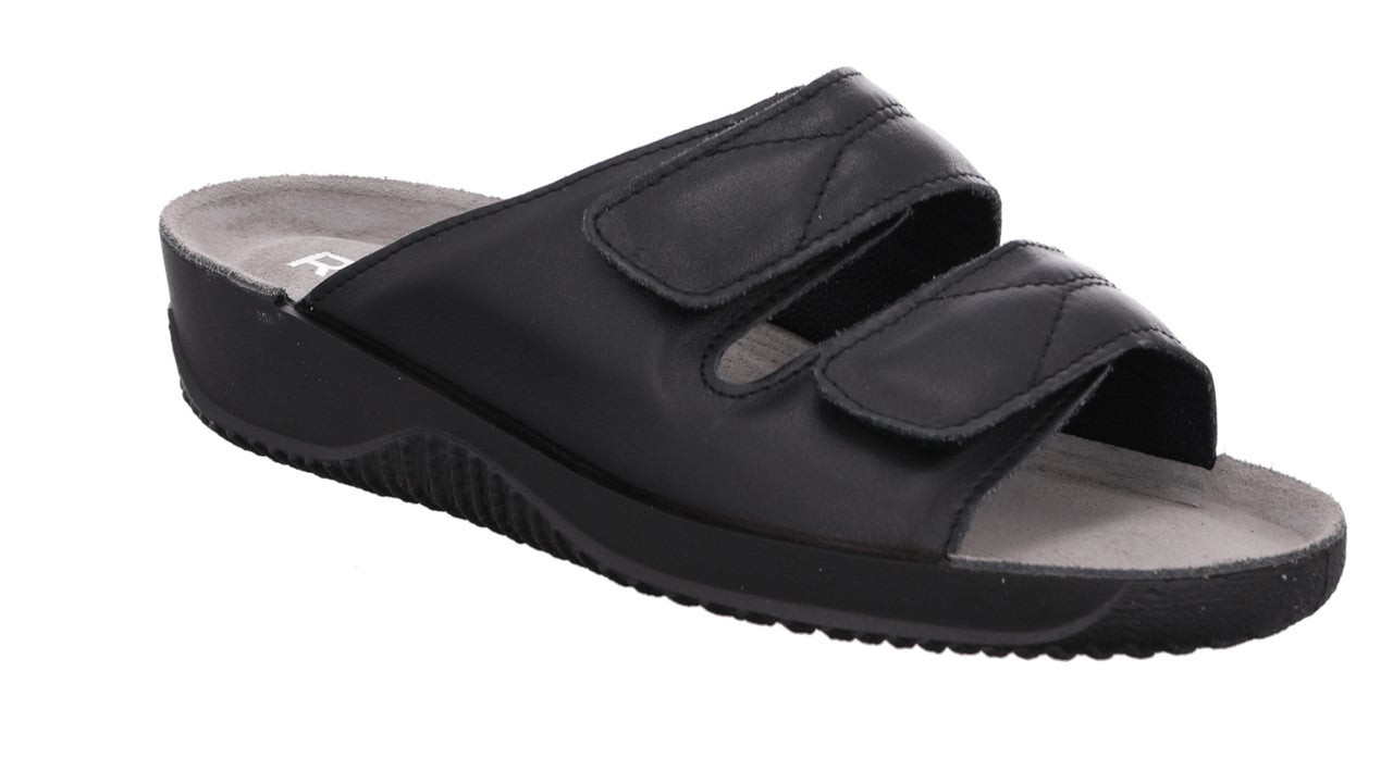 Bløde Velcro Sandaler fra Rohde - Komfort og Stil i Sort