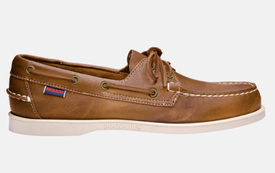 Sebago Docksides Sko i Brun - Maritim Elegance og Stil