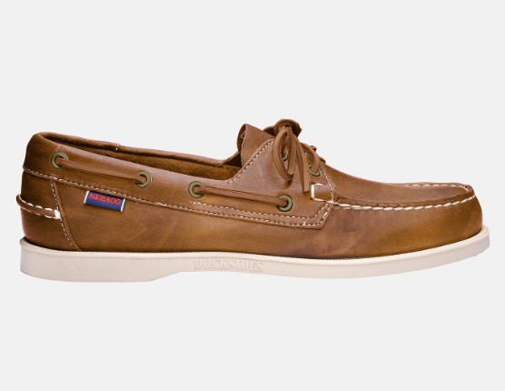 Sebago Docksides Sailor Sko - Klassisk Brun Tan Stil