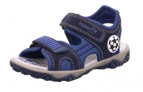 Superfit Mike Sandal i Blå - Komfortabel Børnesandal