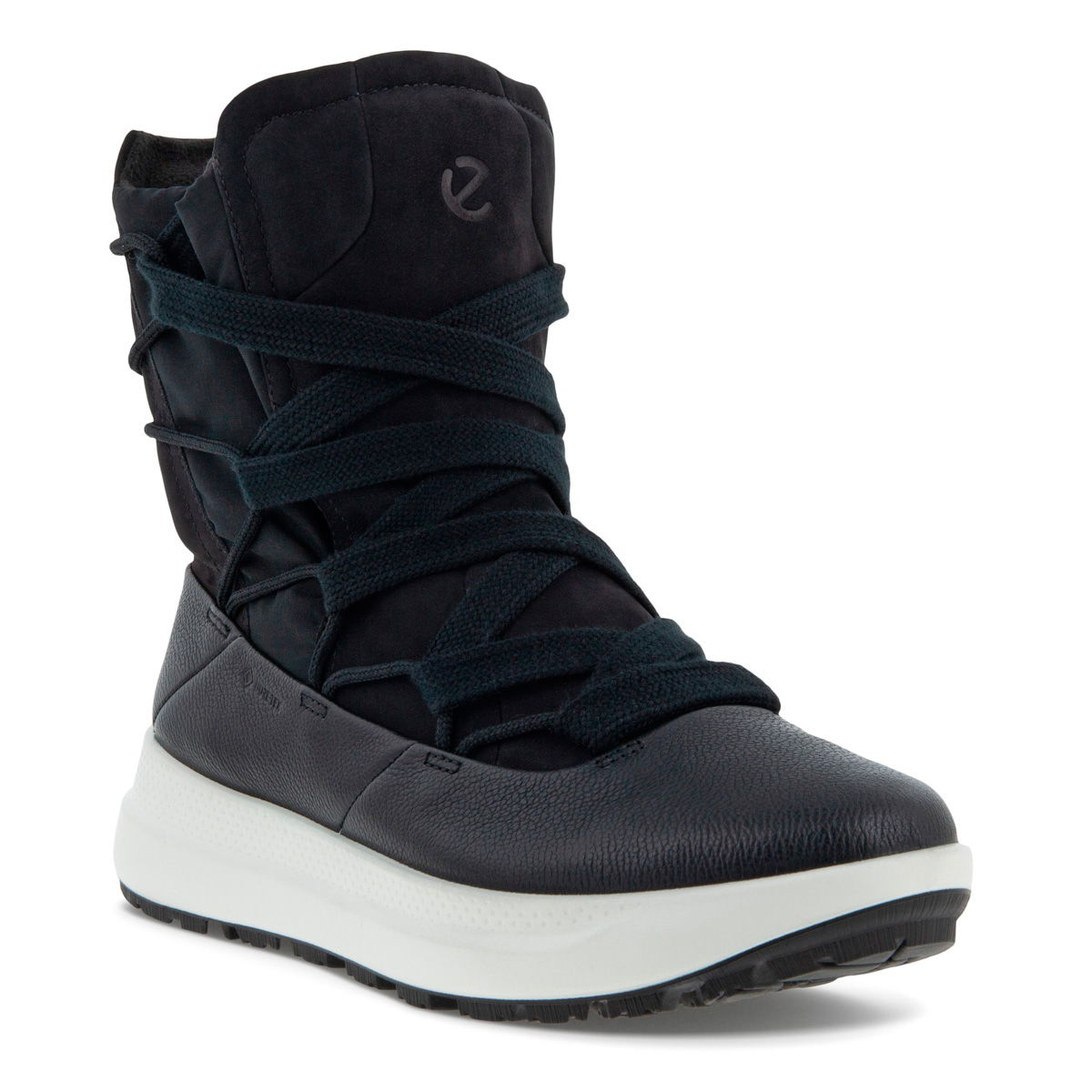 Ecco Solice Mid Gore Tex Vinterstøvle til Dame, Sort