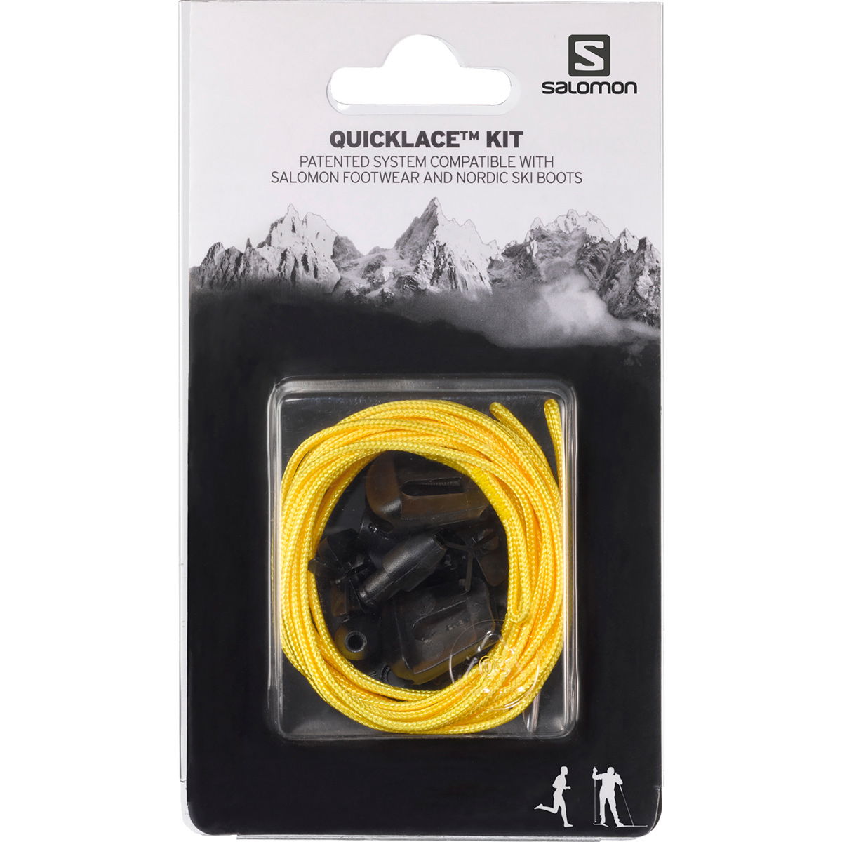 Quicklace Kit i Gul fra Salomon – Hurtig Snøring Udsalg!