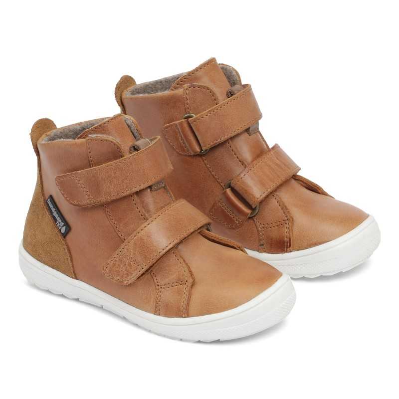 Storm Velcro Tex Sneaker-Støvle, Brun - Komfort og Beskyttelse