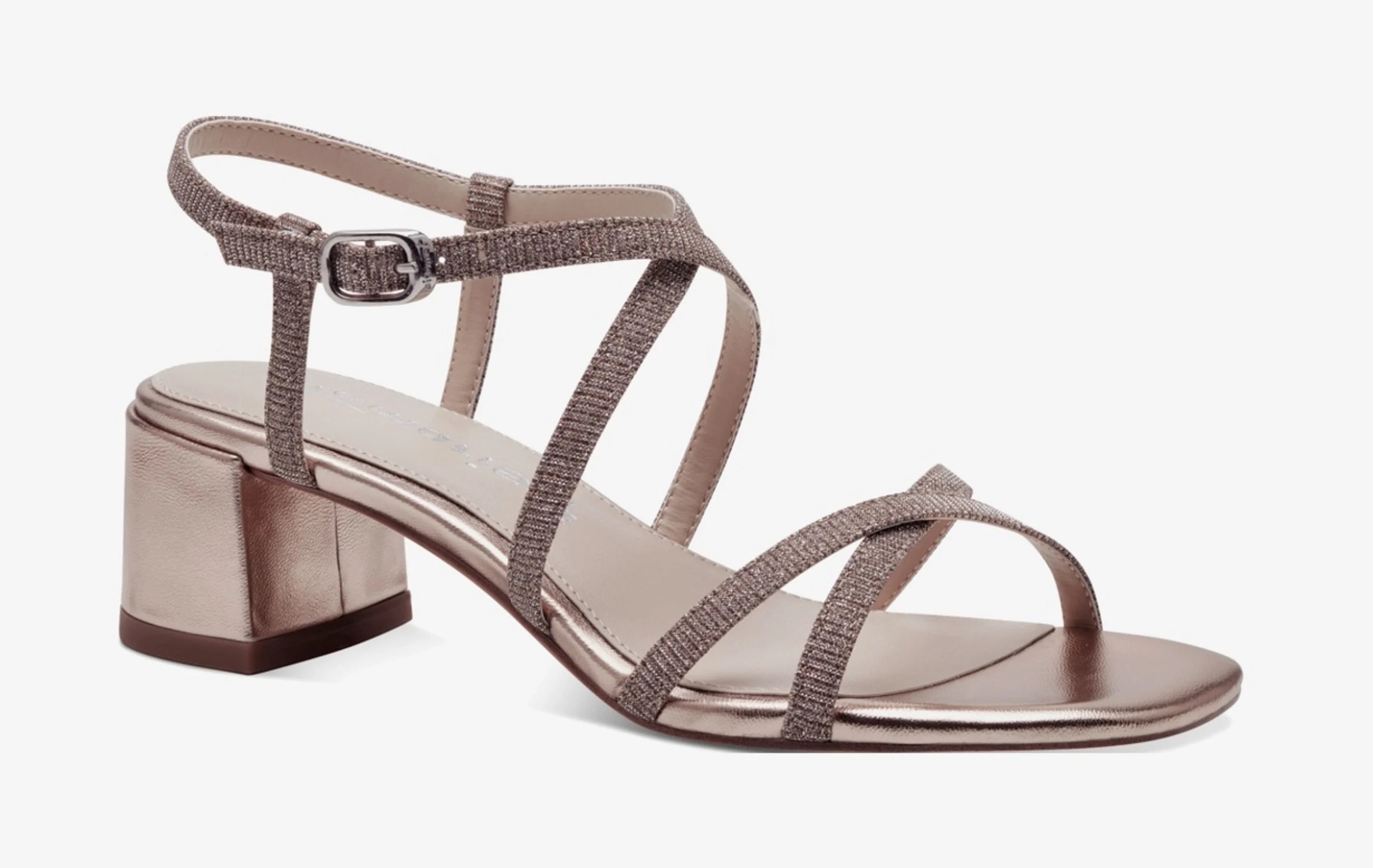 Sandal Med Lille Hæl – Rose Glam fra Tamaris på tilbud!