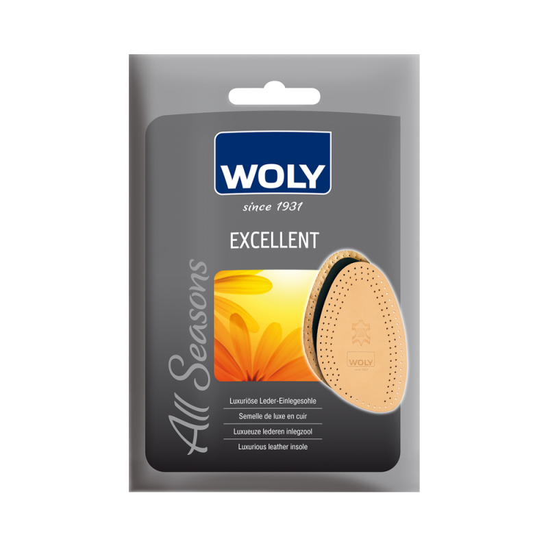 Woly Excellent Halvsål – Komfort og Lugtkontrol til Sko
