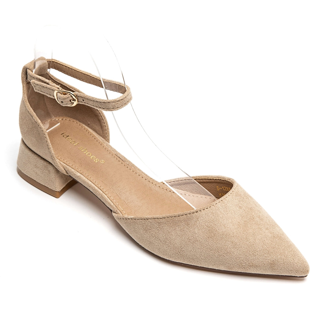 Alia Dame Stiletter D 1288 - Elegant Khaki til enhver lejlighed!