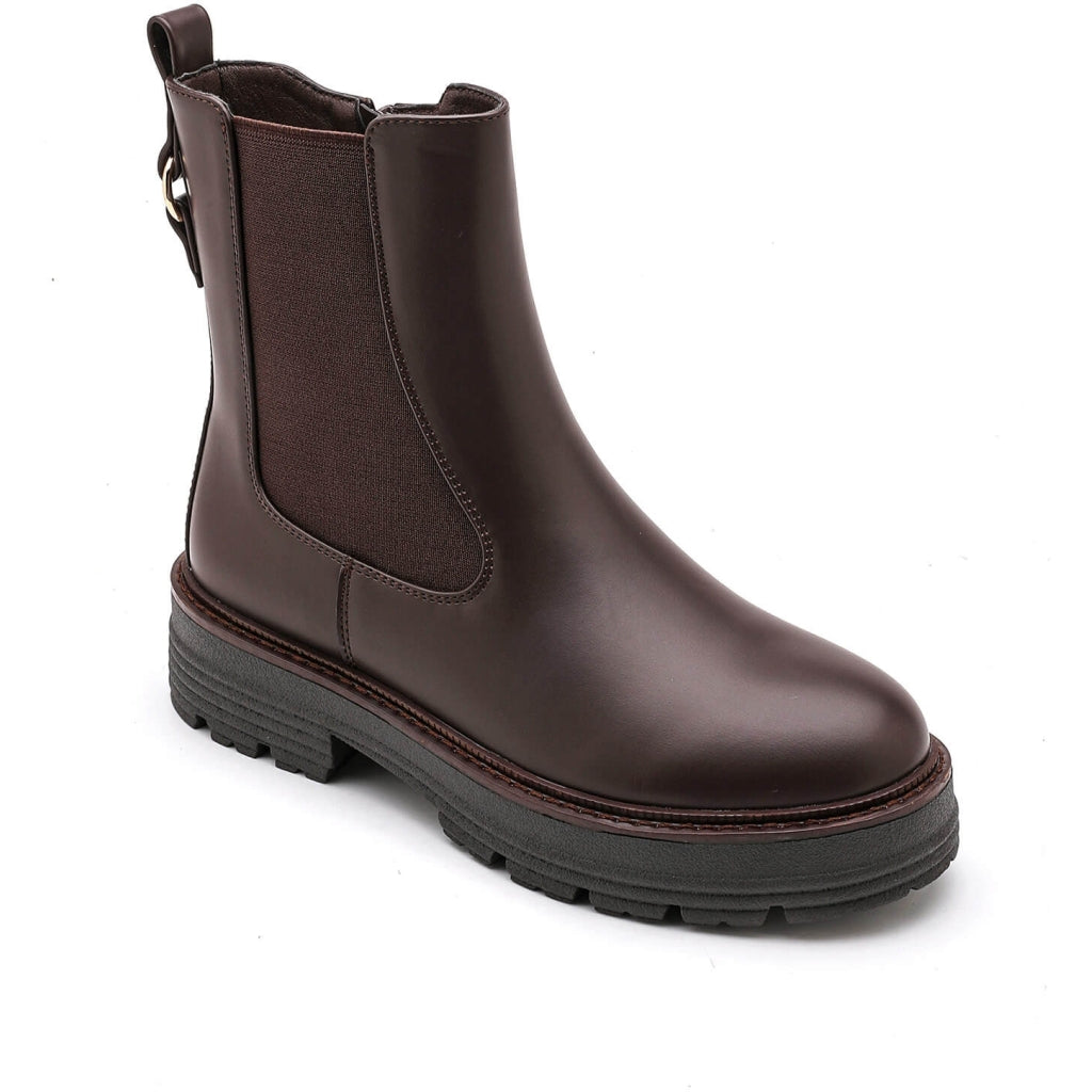 Aluna Dame Støvler 6389   Brown fra Shoes