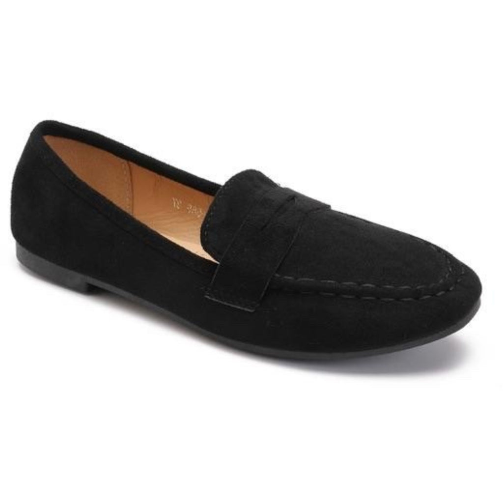 Anastasia Dame Loafers H8 565 – Sorte Favoritter på Udsalg