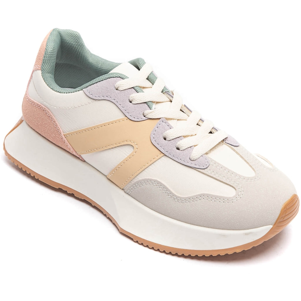 Annick Dame Sneakers 8917 – Farverig Chunky Stil til Kvinder