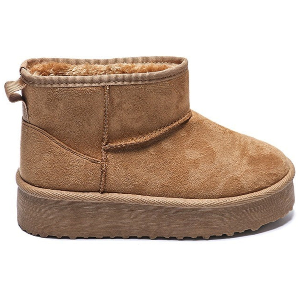 Ariane Dame Bamsestøvler Wd145 i Camel - Fantastisk Tilbud!