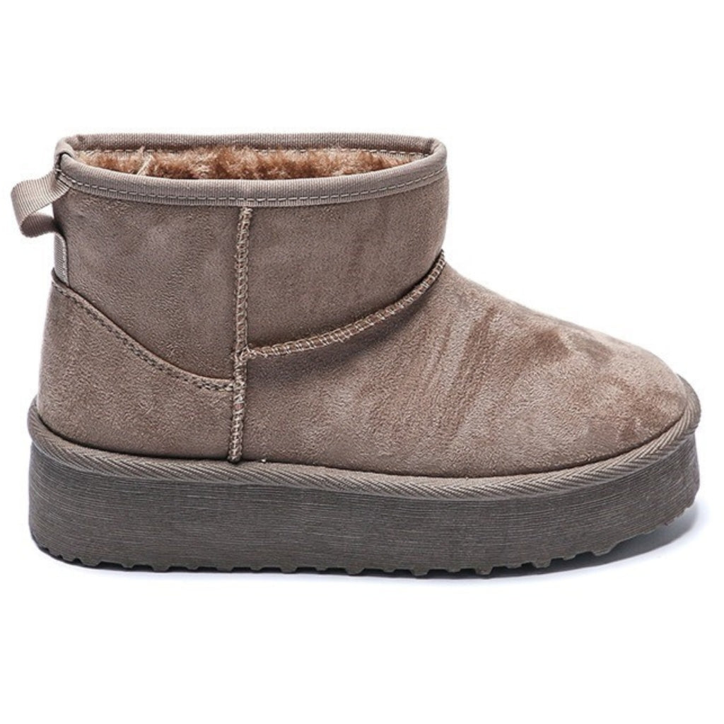 Ariane Dame Bamsestøvler Wd145 Kaki – Trendy Udsalg!