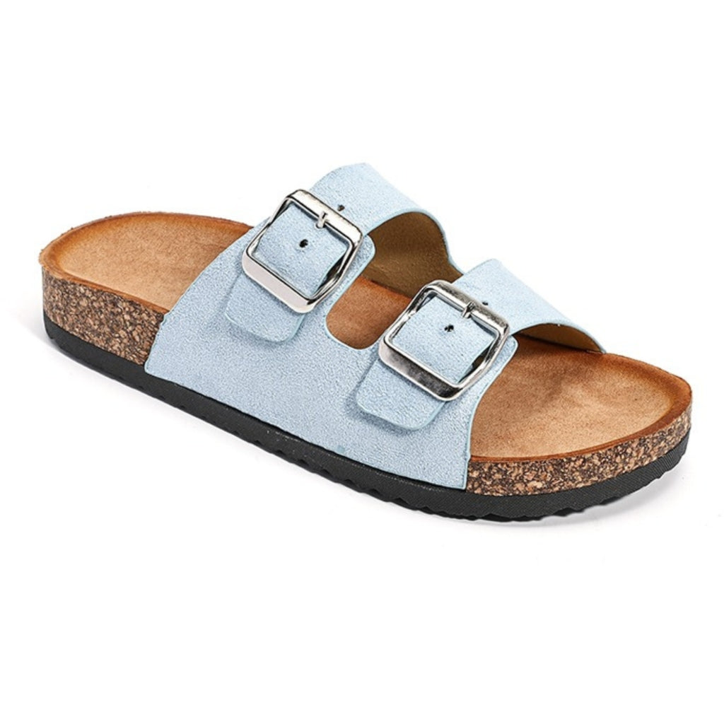 Bertha Dame Sandaler Wd295 Celeste – Fantastisk Tilbud!