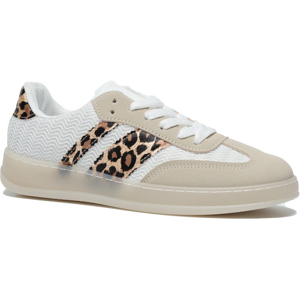 Caroline Sneakers 1208 i Leoparddesign – Trendy Must-Have!