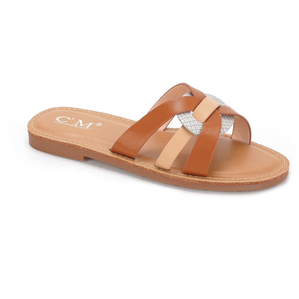 Cecilie Sandaler 8321 i Camel – Sommerudsalg!