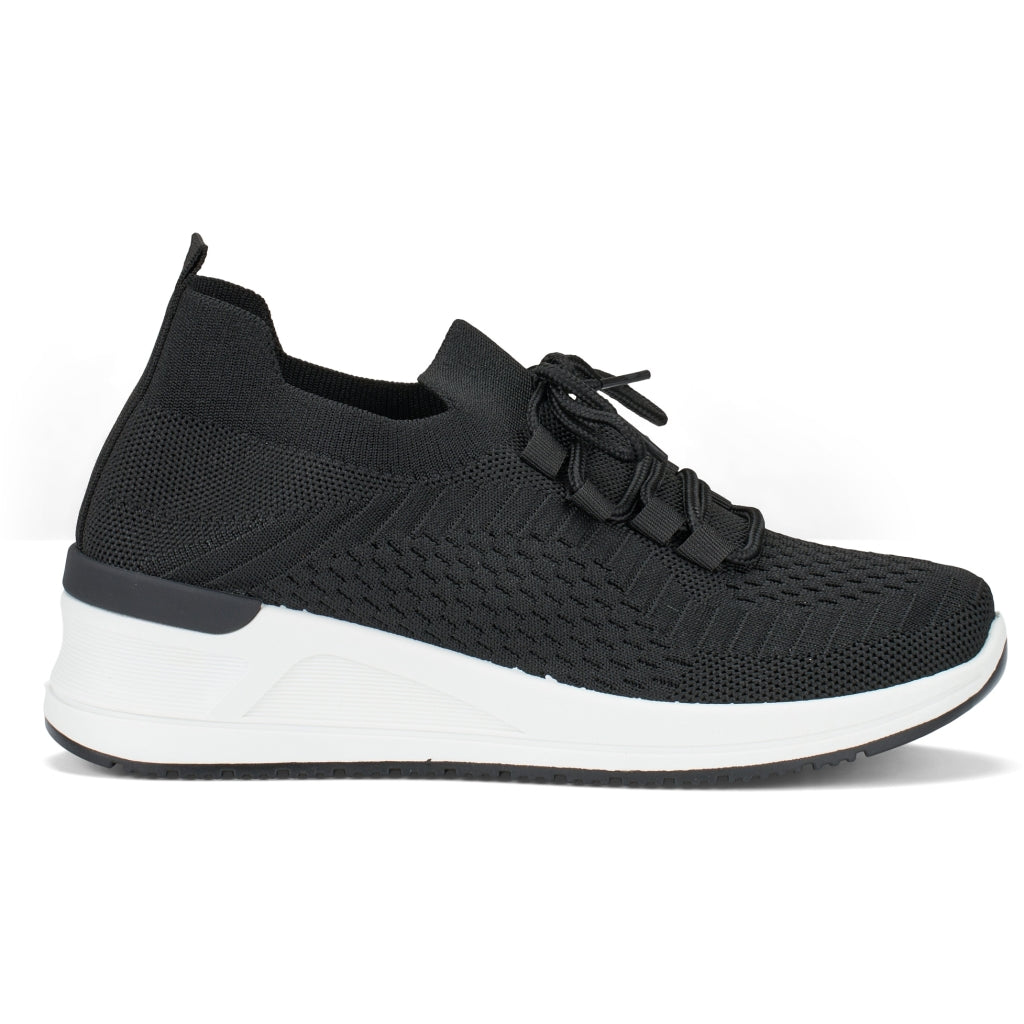 Clarisse Dame Sneakers 1169 i Sort – Udsalg til Sommer!