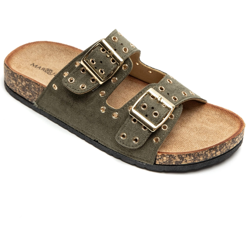 Cyrille Dame Sandaler 1150 i Grøn – Fantastisk Tilbud!