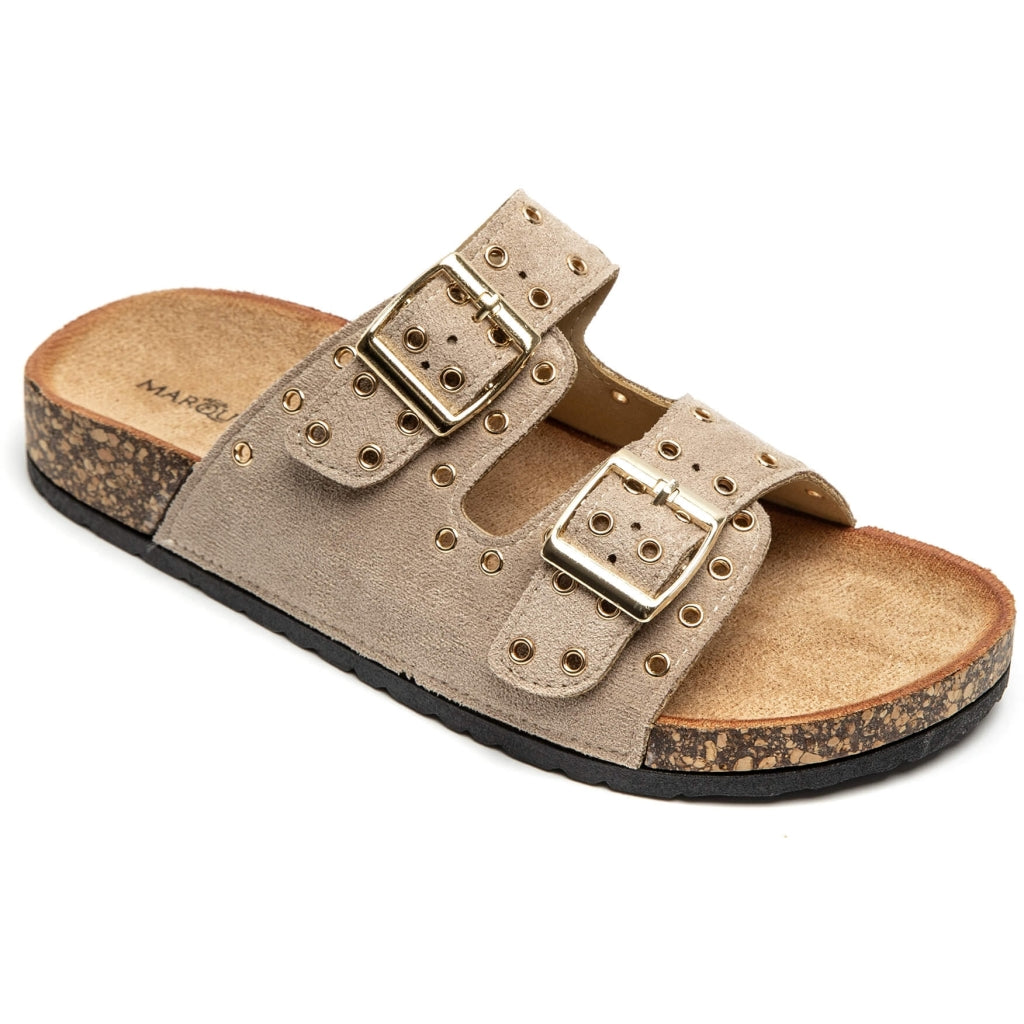 Cyrille Dame Sandaler 1150 Kaki – Fantastisk Sommertilbud!