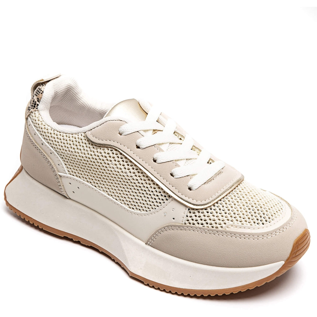 Dagmar Sneakers 8960 i Beige – Fantastisk Tilbud!