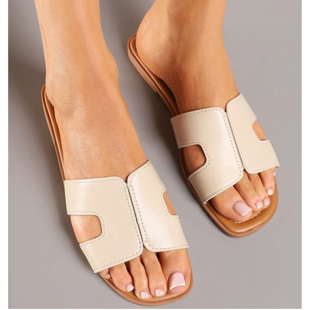Daisy Beige Sandaler – Elegant Sommerudsalg til Damer
