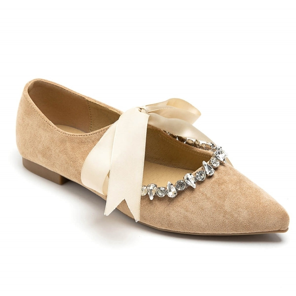 Søde Ballerinaer med Sløjfe og Sten – Uovertruffen Tilbud!