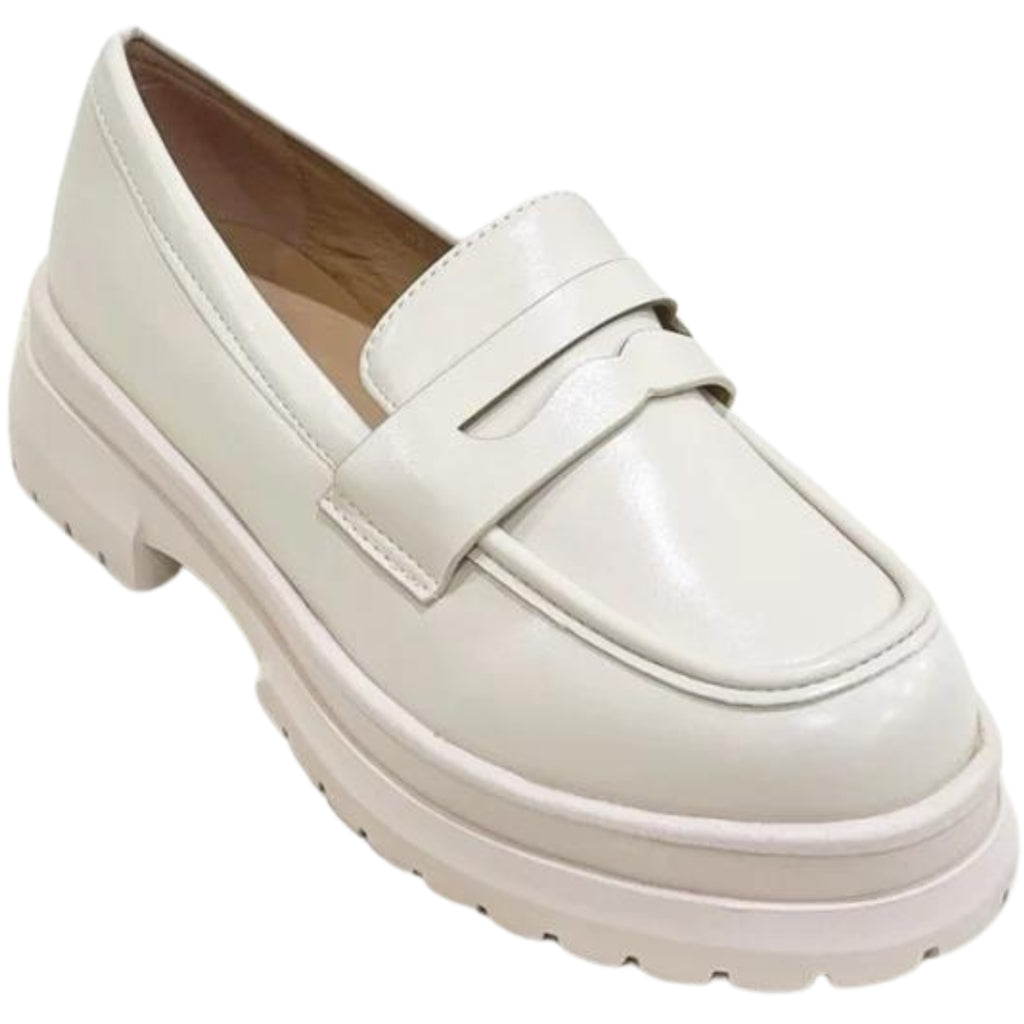 Elegant Beige Loafers til Kvinder – Fantastisk Tilbud!