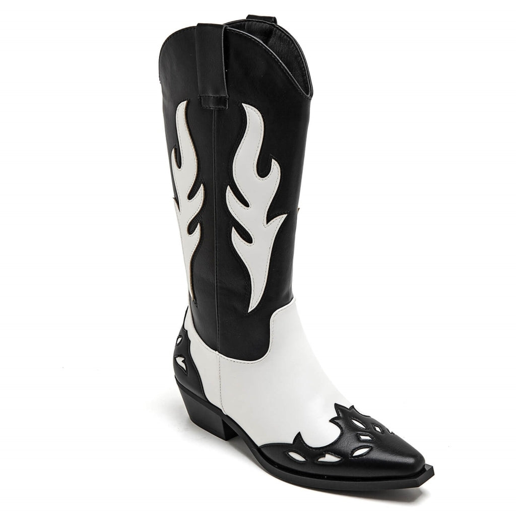 Abby Dame Cowboystøvle 9632a – Elegant og Praktisk Støvle