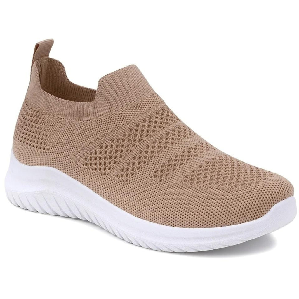 Berit Dame Sneakers 1178 Kaki – Komfortabel Sommerudsalg