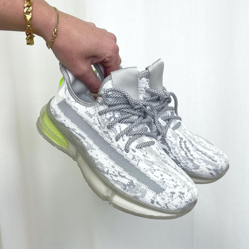 Dame Sneakers CR626 i Grå - Sommerudsalg til 99 kr!