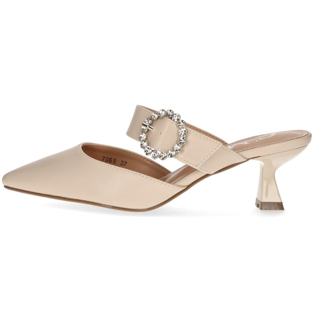 Noria Stiletter til Dame 7069 i Beige – Sommerfest Udsalg!