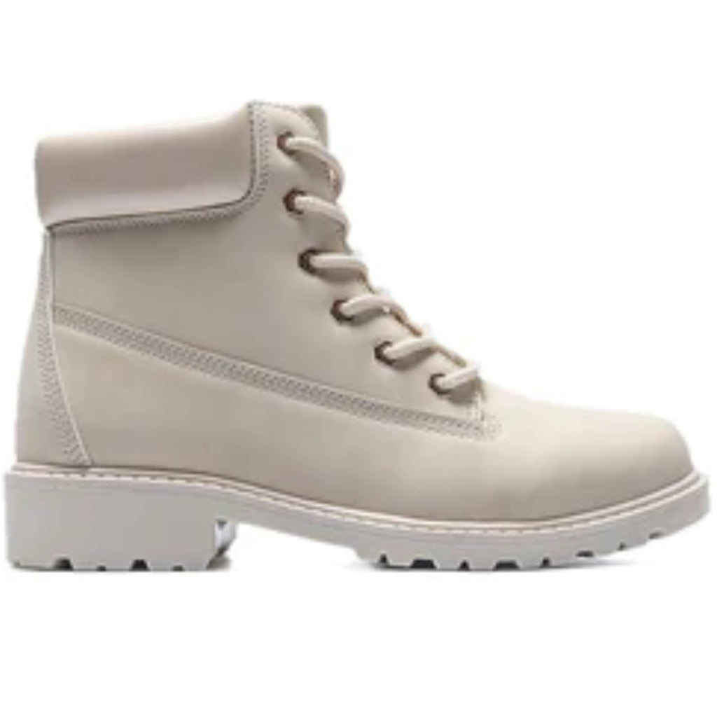 Beige Dame Støvler Df897 – Stilfuldt Udsalg!