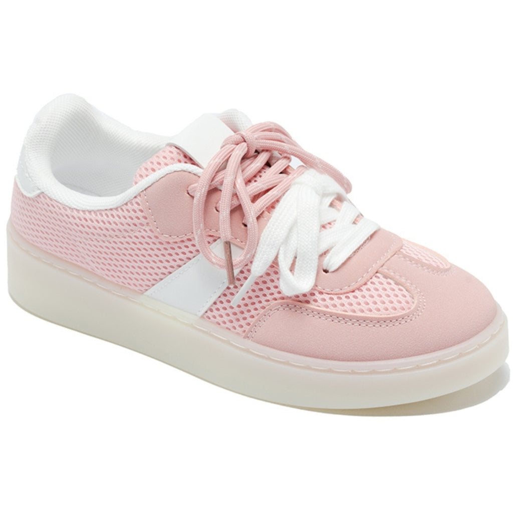 Delia Sneakers til Dame 6501 i Pink – Komfort og Stil!