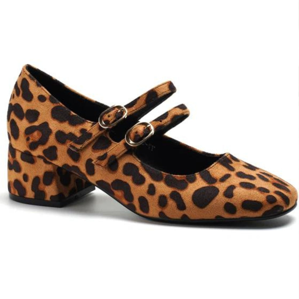 Elegant leopard sandaler til damer – Sommerudsalg!