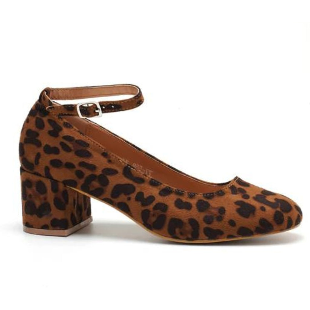 Dominique Dame Sko 77 559 Leopard – Elegant Udsalg!