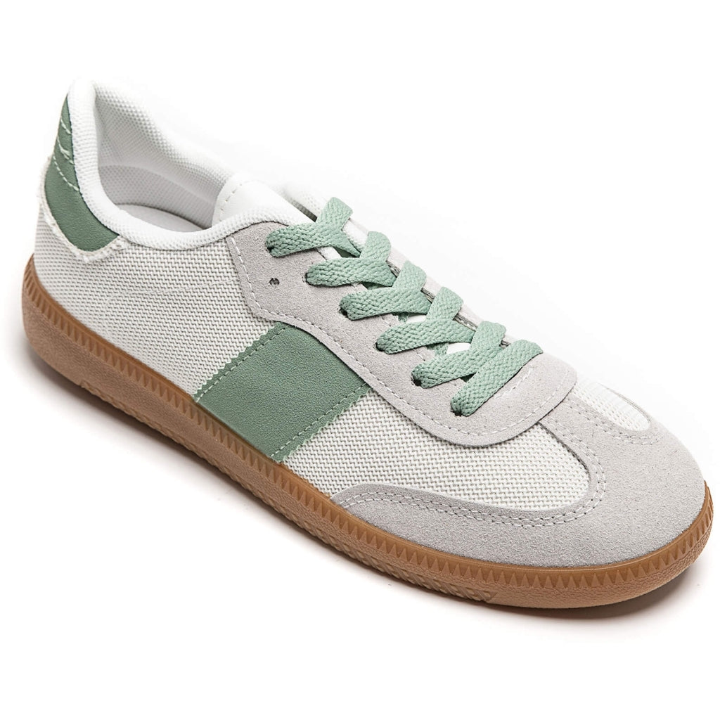 Elie Dame Sneakers 8965 i Grøn – Stilfuld Komfort til Alle Anledninger